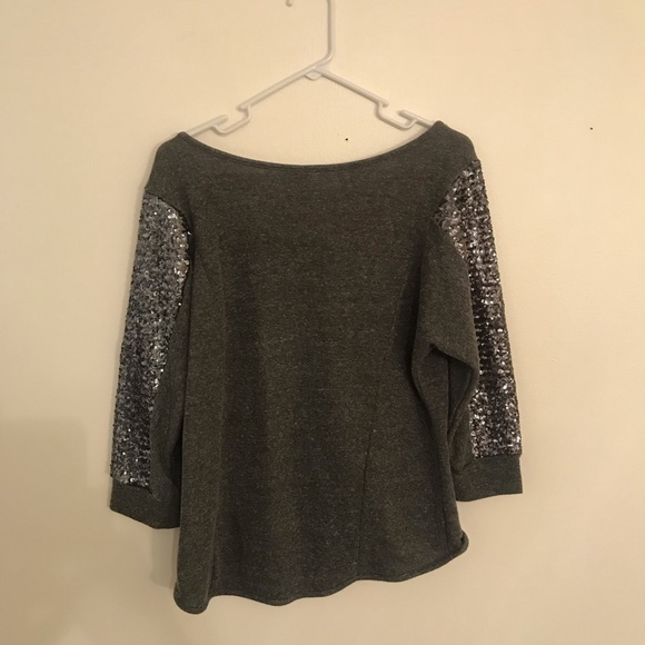 Target sequin sleeve sweater - Picture 2 of 2